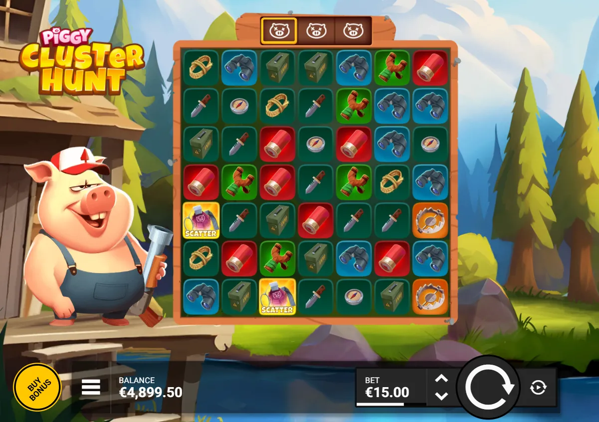 Piggy Cluster Hunt Slot